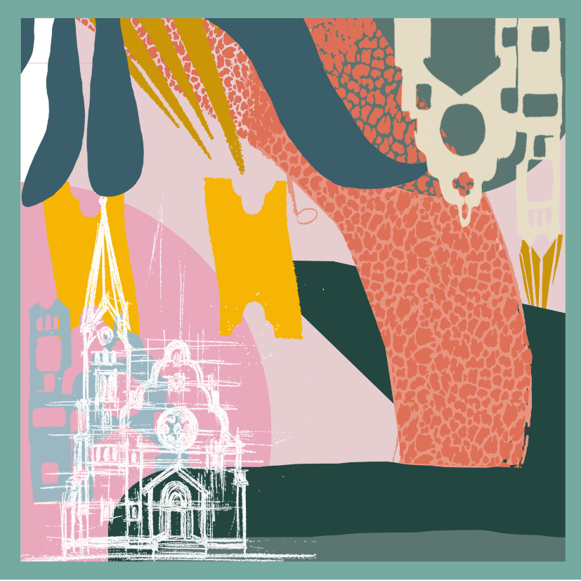 Windhoek Landmark (Pink)